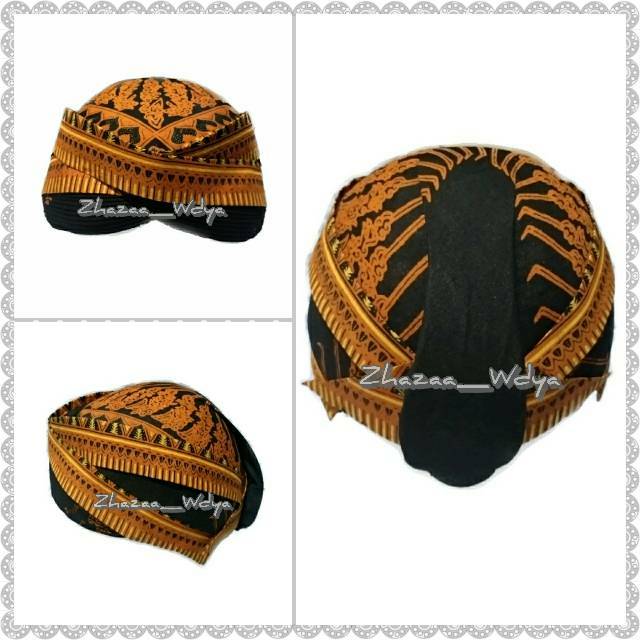 Jual Blangkon Solo Jebeh Modang Cabut Dewasa / Topi / Kupluk / Kopiah ...