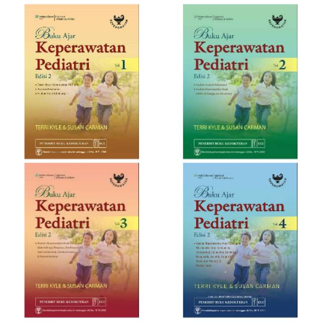 Jual Buku Ajar Keperawatan Pediatri Edisi 2 Vol 1 2 3 And 4 Terri