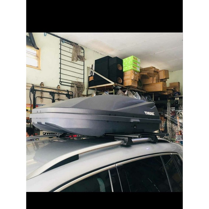 Jual Jual Roof box Thule Black Hitam Bagasi Atas Mobil Universal