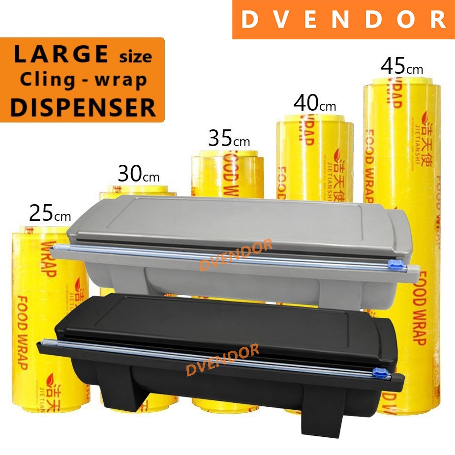 Large cling store film dispenser