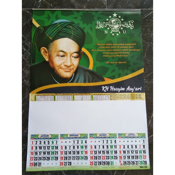Jual Kalender Tahun Baru 2023 Kalender NU Tanggalan Nahdlatul Ulama