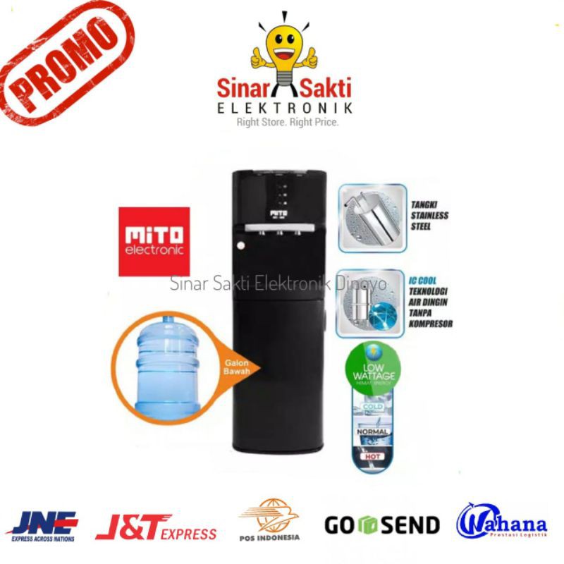 Jual Dispenser Mito Md 666 Water Dispenser Galon Bawah Mito Md666 Hot Normal Cool Shopee 7862