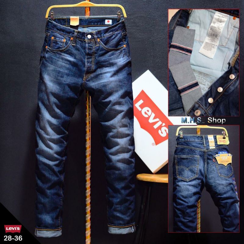 CELANA PRIA 501 ORIGINAL /CELANA LEVI'S 501 TERBARU /CELANA JEANS