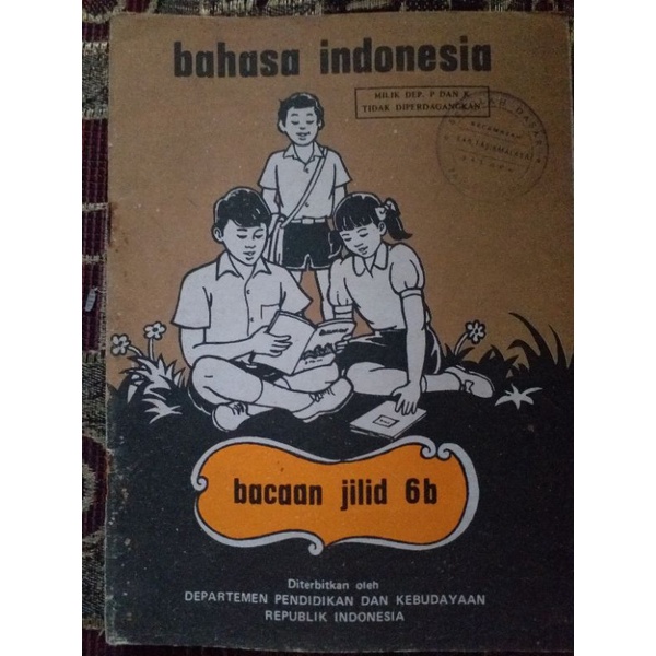 Jual Buku Bahasa Indonesia Bacaan Jilid 6b Untuk Murid Sd Kelas Vi