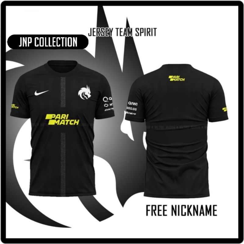Jual JERSEY TIM SPIRIT TERBARU DOTA 2 FREE NICK NAME | Shopee Indonesia