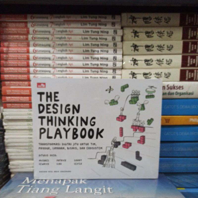 Jual BUKU ORIGINAL THE DESAIGN THINKING PLAYBOOK MICHAEL LEWRIICK ...