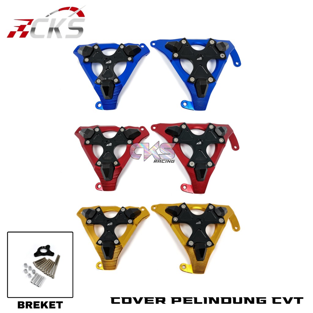 Jual Cover Mesin Cover Engine Cnc Pelindung Cvt Nmax Aerox Lexi Mesin ...