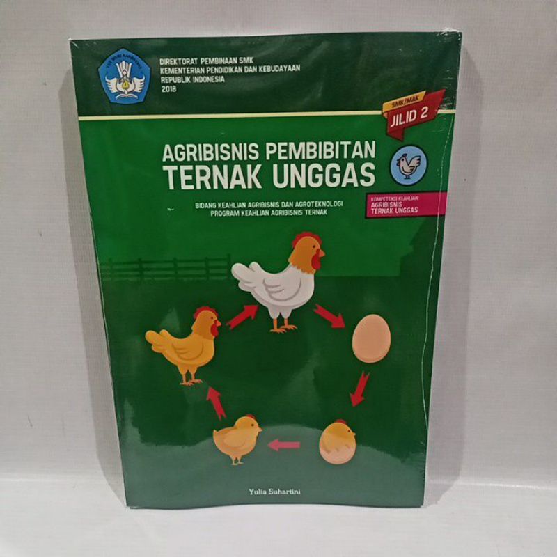 Jual Buku Agribisnis Pembibitan Ternak Unggas Jilid 2 Untuk SMK Program ...