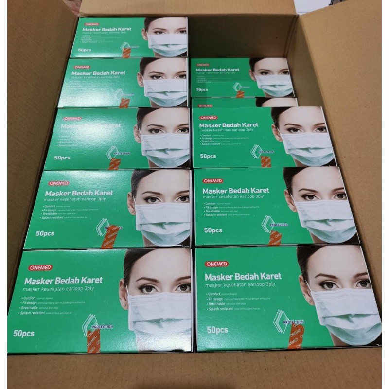 Jual Masker Medis Bedah Karet Onemed Shopee Indonesia