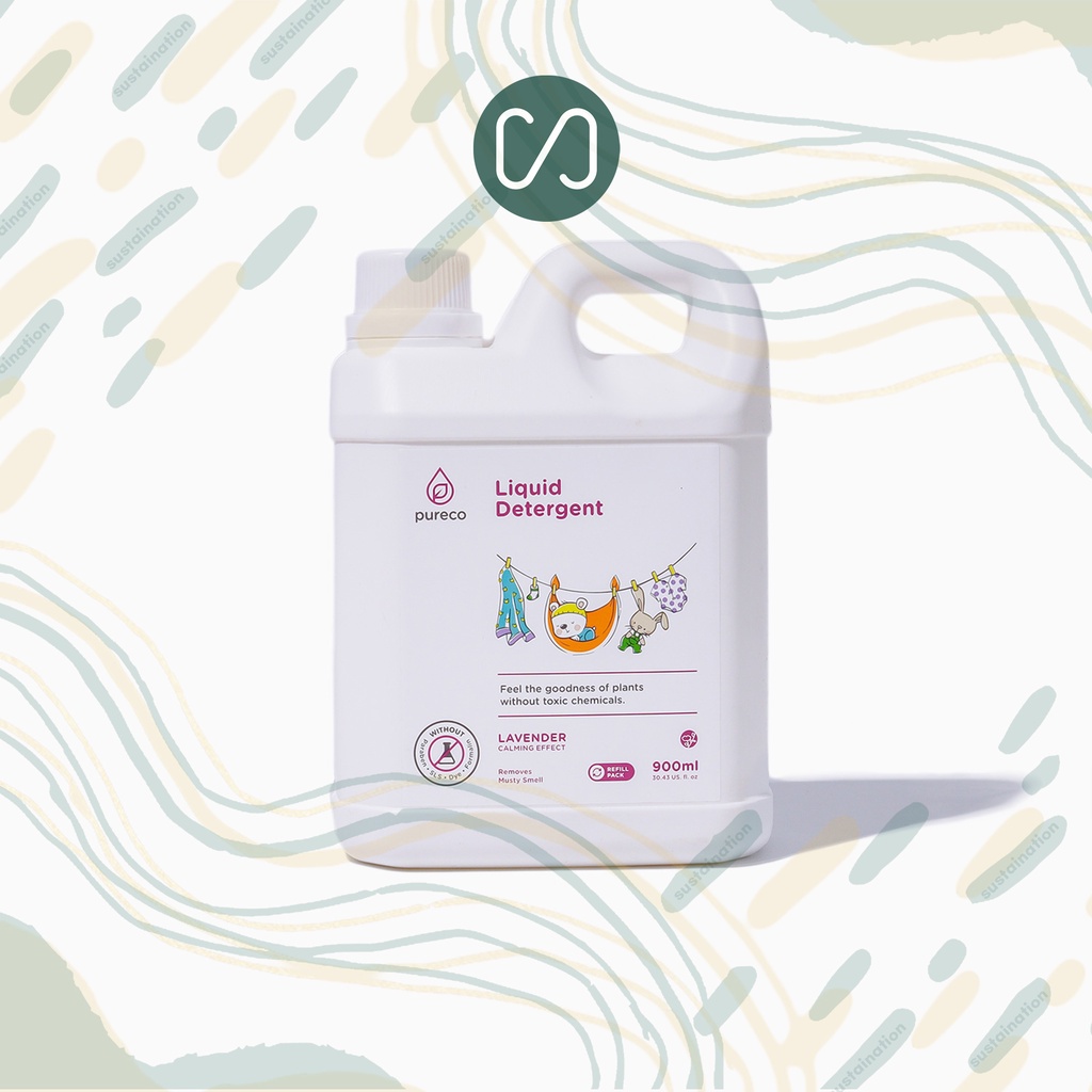 Jual Pure & Co - Detergen Cair Bayi & Keluarga - 500mL & 900mL | Shopee
