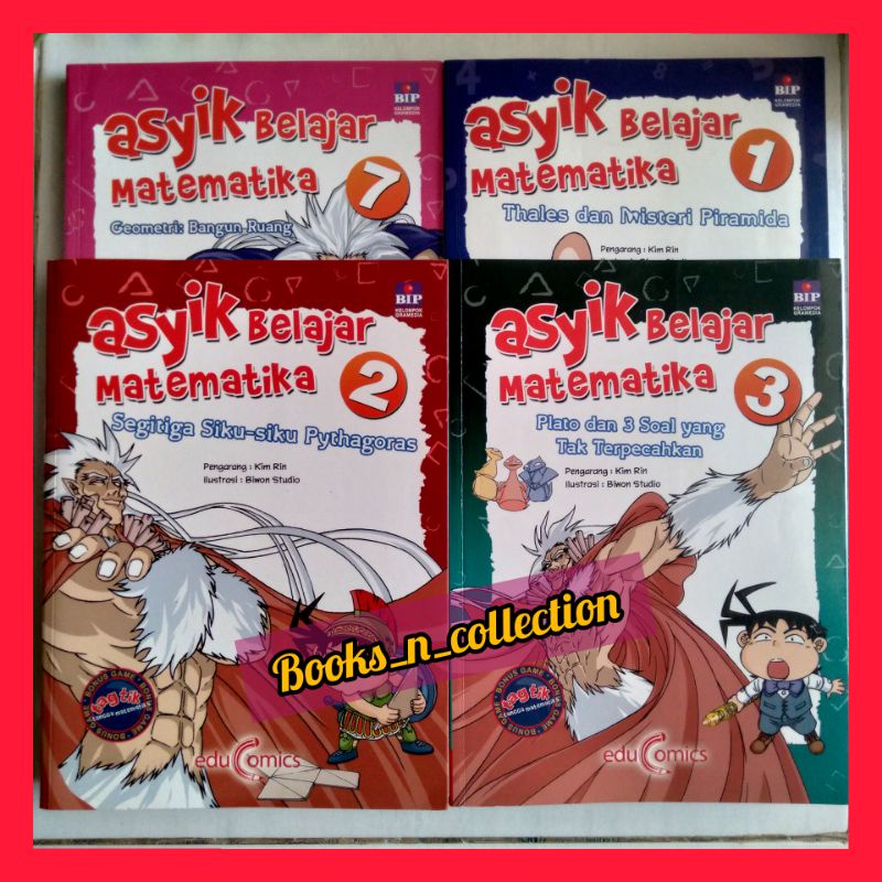 Jual Buku MATEMATIKA model Komik Asyik Belajar Prelove educomic sains ...