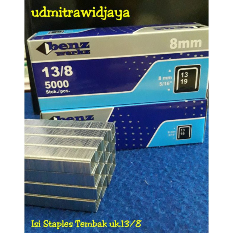 Jual Isi Staples Tembak Uk Refill Stapler Gun Stepler Jok Motor Staples Sofa Isi