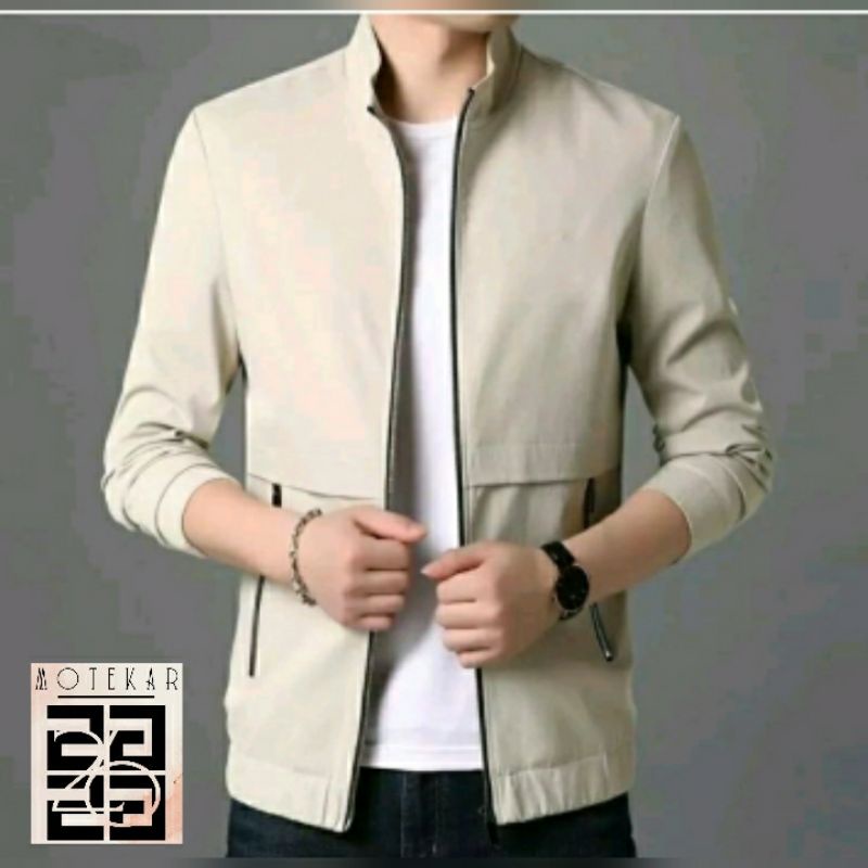 Jual [MOTEKAR26]Jaket Semi Jas Pria/Jasket pria formal/Jasket blezer