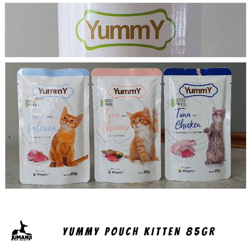 Yummy best sale cat food