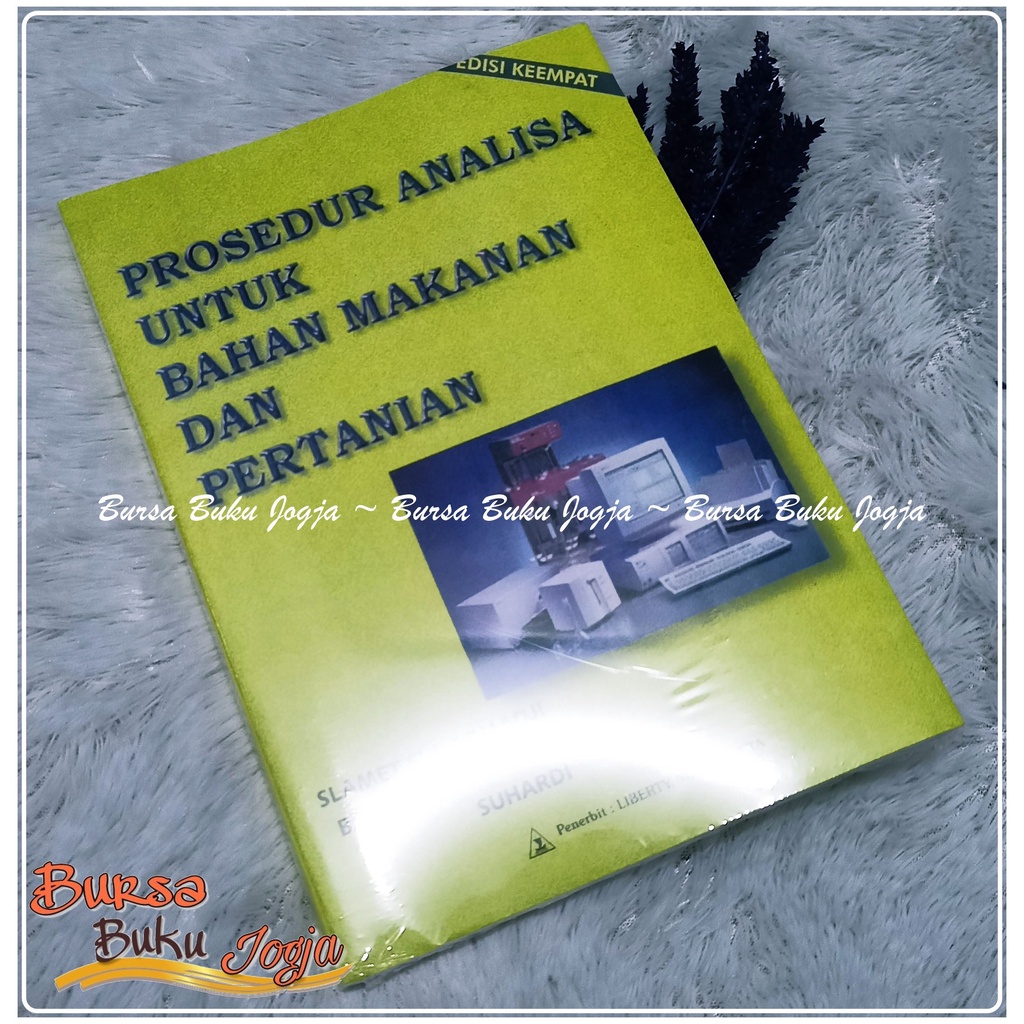 Jual Paket Buku Analisa Bahan Makanan Dan Prosedur Analisa Untuk Bahan Makanan Dan Pertanian