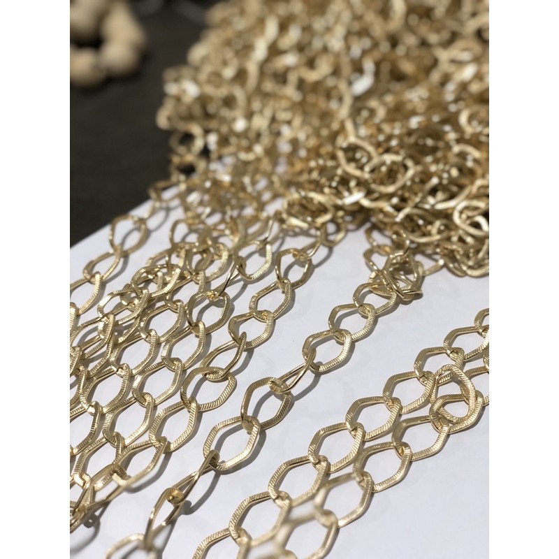 Jual Rantai Tas Rantai Besi accesoris warna gold | Shopee Indonesia