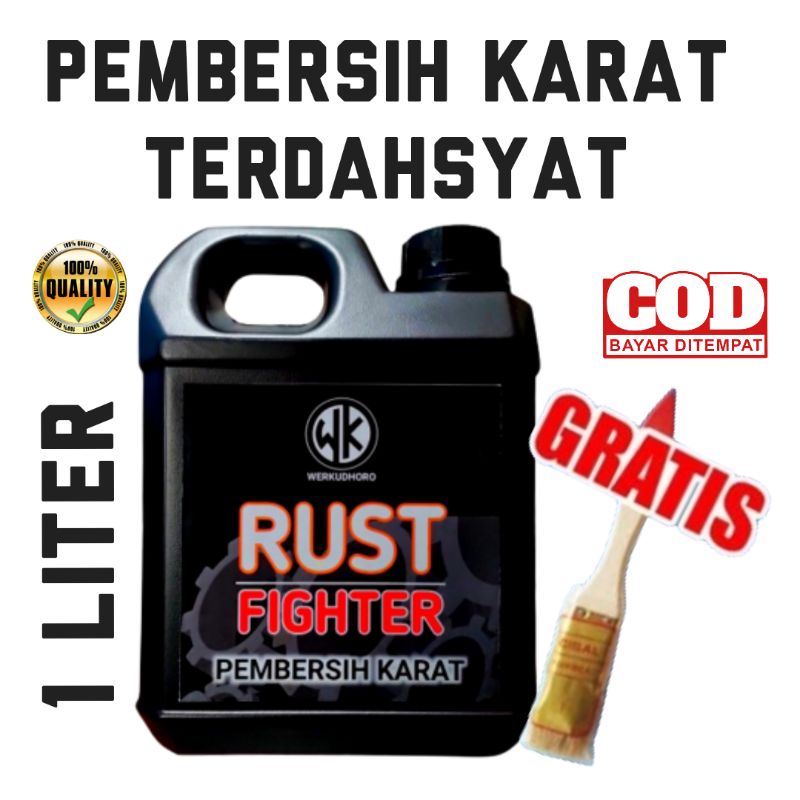 Jual Rush Fighter Pembersih karat mesin motor dan mobil / Pembersih ...