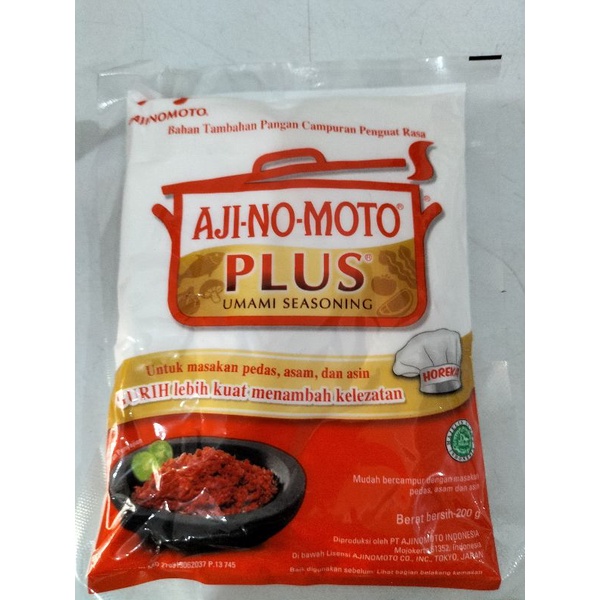 Jual Ajinomoto Plus Ajiplus Kemasan Ori 200gr Shopee Indonesia