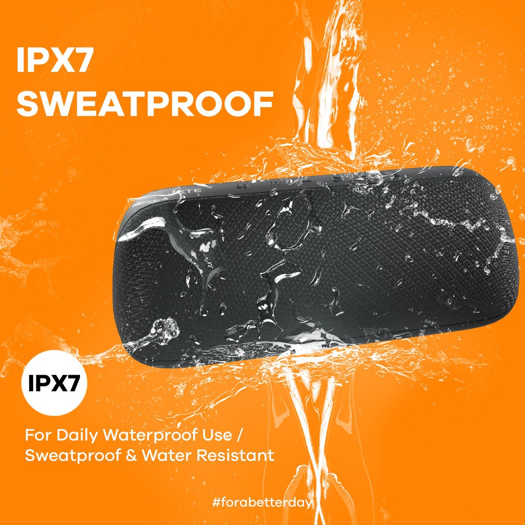 Jual Speaker Bluetooth Portable IPX7 Waterproof JETE S3 - Garansi 2 ...