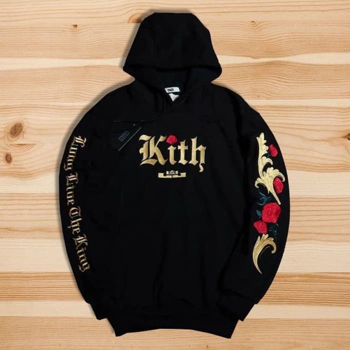 Jual JAKET SWEATER HOODIE KITH X NIKE LEBRON CLOAK BLACK LIKE Shopee Indonesia