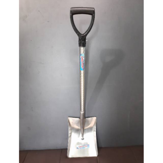Jual Sekop Rata Stainless Gagang Stainless Pegangan PVC CRICTON ...