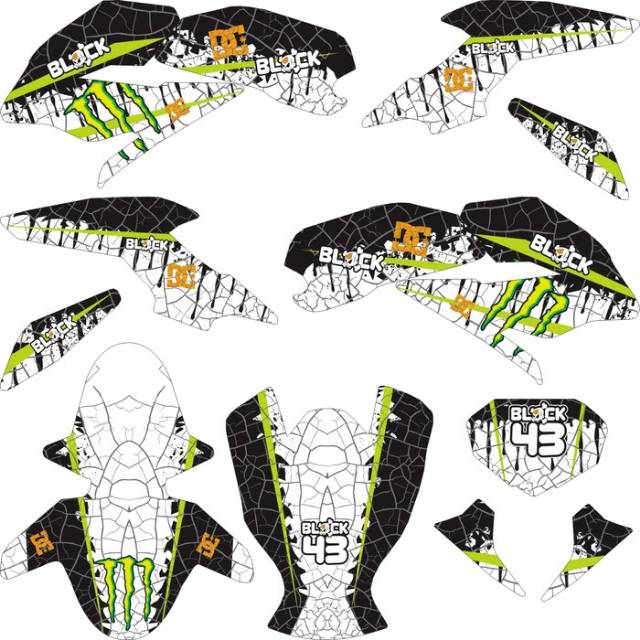 Jual Sticker All New CB150R Fullbody Ken Block | Shopee Indonesia