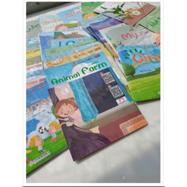 Jual STORY BOOK ENGLISH and Mandarin isi 60 buku | Shopee Indonesia