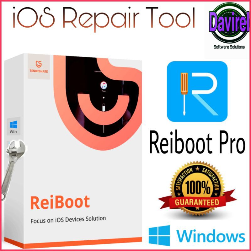 Jual Tenorshare Reiboot Pro 8.1 ios Repair Tool Latest Full Version