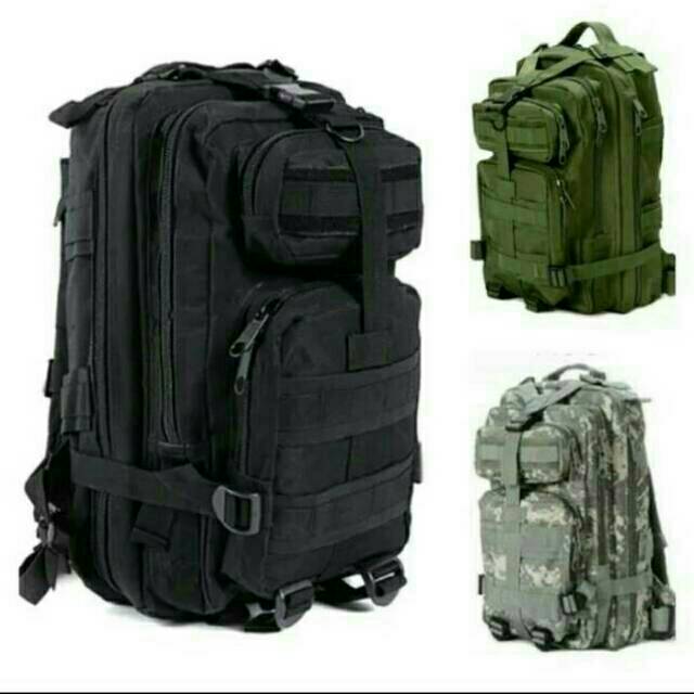 Jual TAS RANSEL ARMY TACTICAL 3P LEBANON GENDONG LORENG POLOS ~UKURAN ...