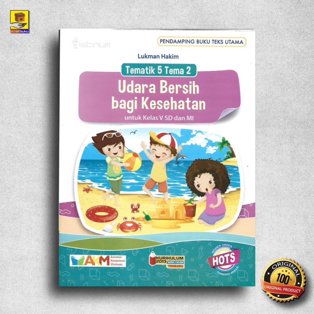 Jual BUKU TEMATIK SD KELAS 5 TEMA 1 2 3 4 5 6 7 8 9 AKM - HOTS PLATINUM ...