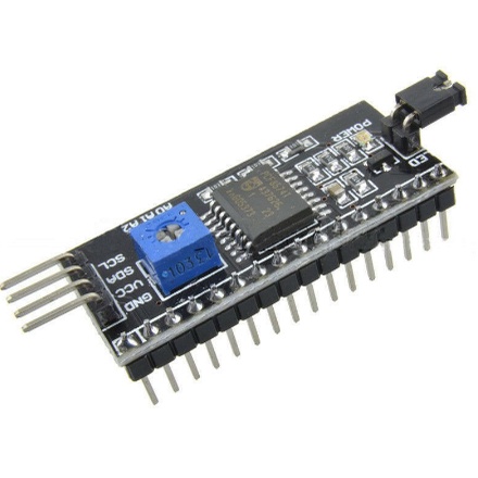 Jual I2C IIC Module LCD Serial Adapter Backpack Interface 1602 2004 ...