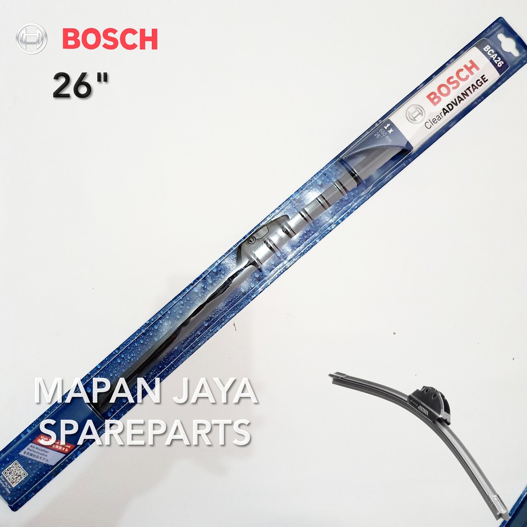 Jual Bosch Wiper Depan Inch Cm Frameless Pisang Shopee Indonesia