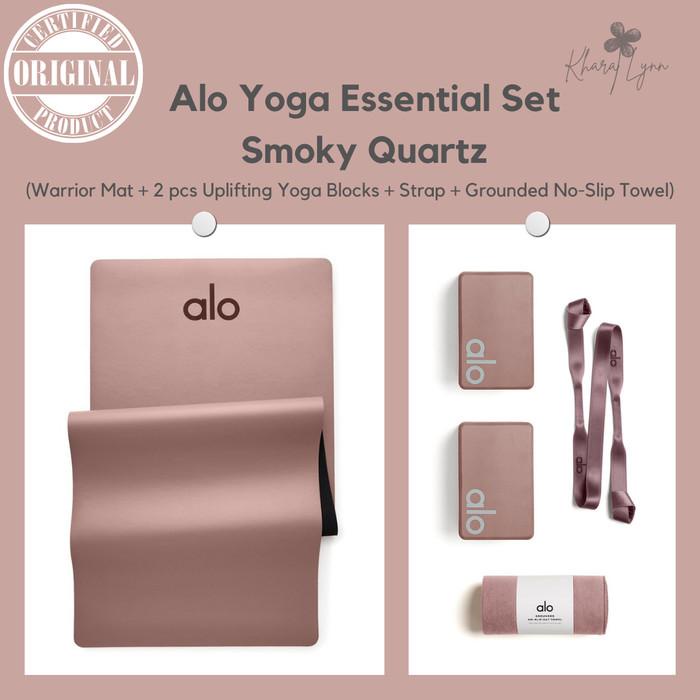 Jual Alo Yoga Essential Set / Bundling Set (Warrior Mat +Strap+Block