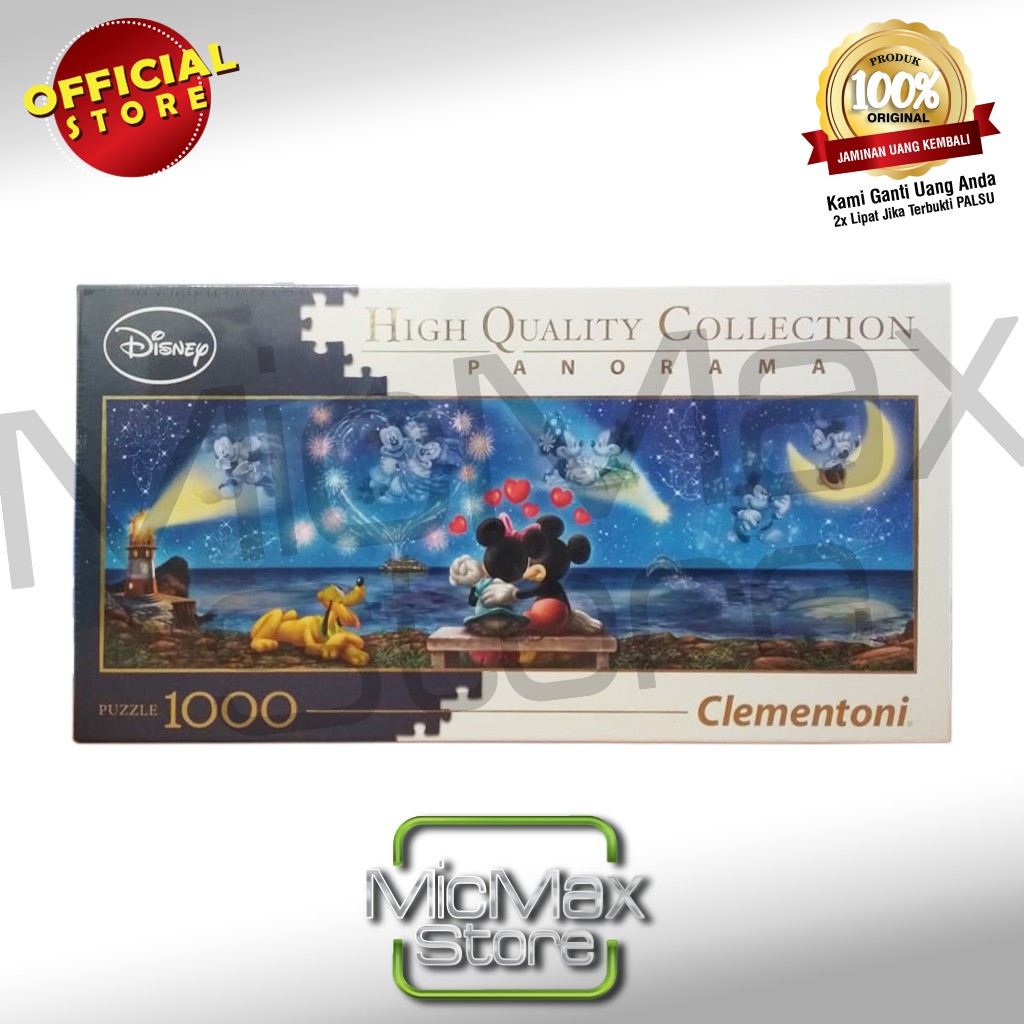 Jual Clementoni 1000 Puzzle Disney Mickey and Minnie Collection ...