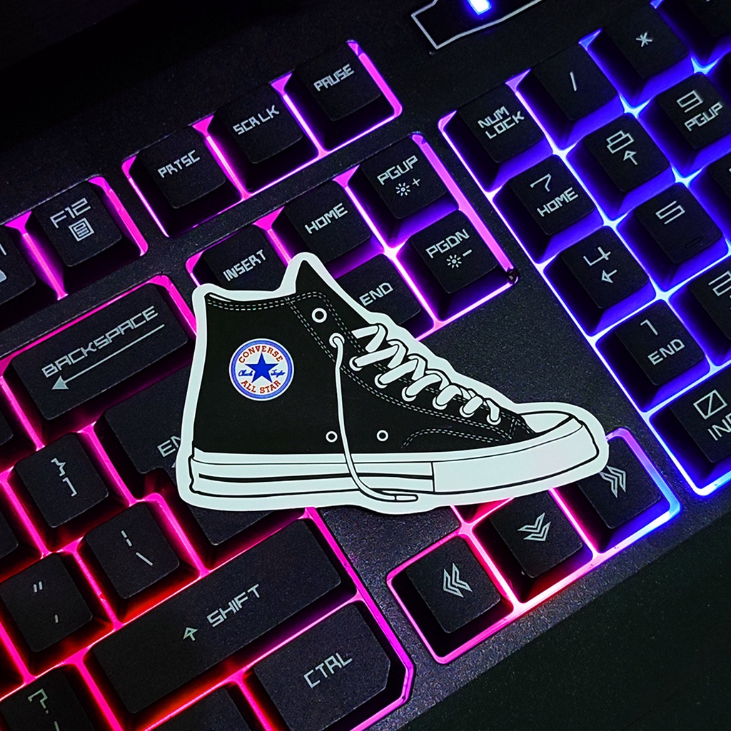 Jual Stiker Aesthetic SHOES CONVERSE | STIKER TUMBLER HP stiker pack ...
