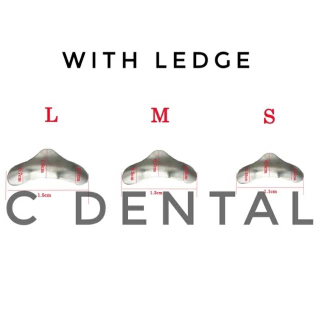 Jual Dental Proximal Matrix Gigi With Ledge / Without Ledge | Shopee ...