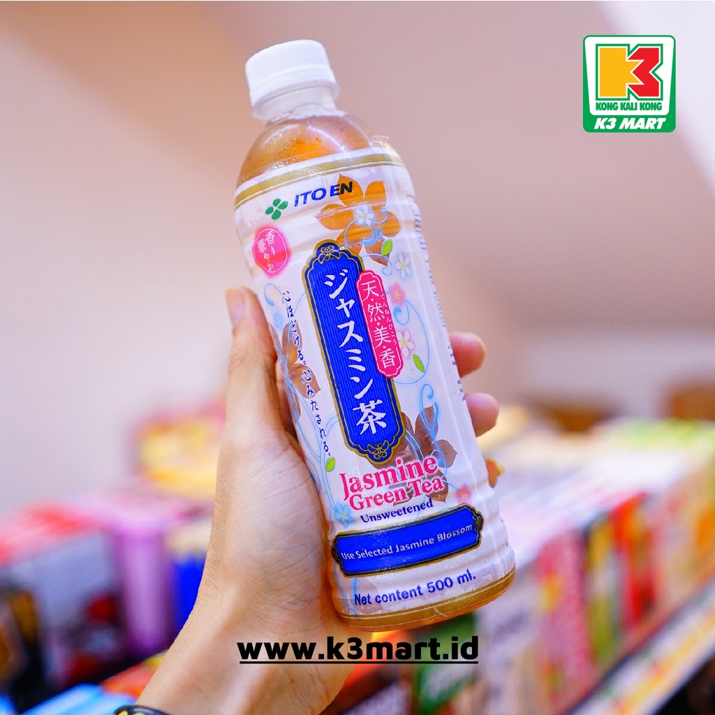 Jual Ito En Jasmine Green Tea Unsweetened 500ml Shopee Indonesia