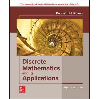 Jual ISE Discrete Mathematics and Its Applications 8th edition by Rosen ...