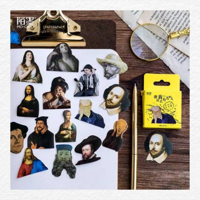 Jual FAMOUS PEOPLE MINI STICKER | Shopee Indonesia