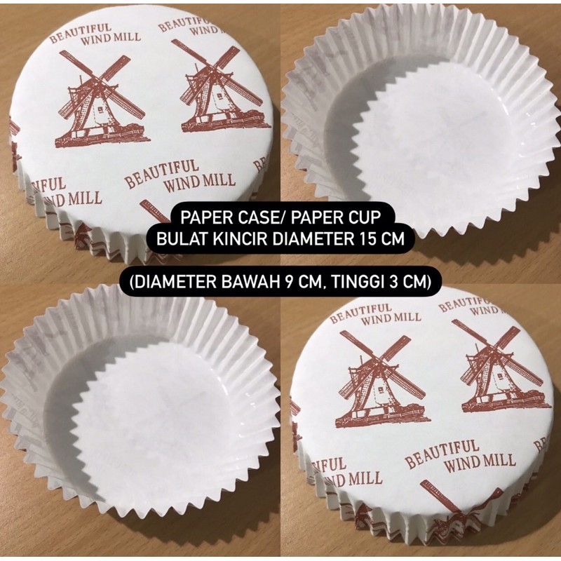 Jual Papercase/paper cup/ kertas alas roti 200 pcs | Shopee Indonesia