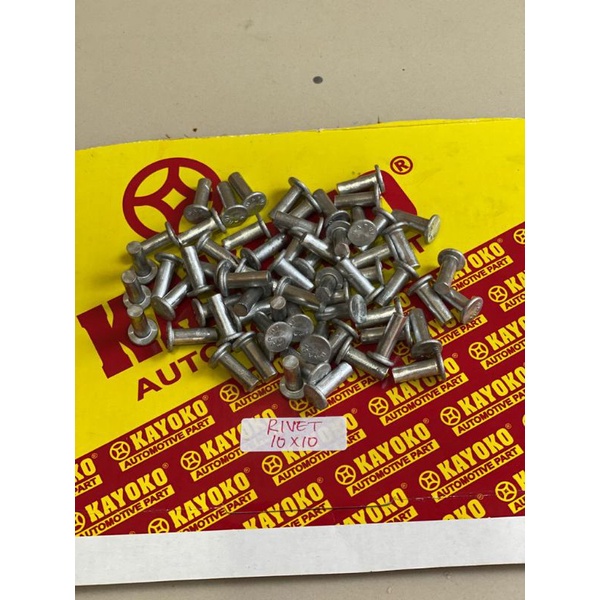 Jual PAKU RIVET PAKU KAMPAS REM 10X10 FUSO HINO HARGA 10PC | Shopee ...