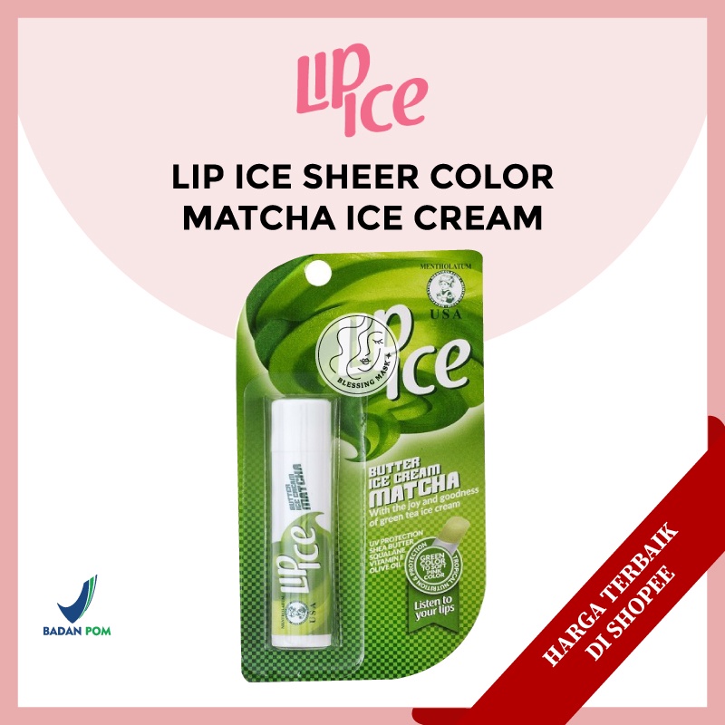 Jual [BPOM] LIP ICE SHEER COLOUR 2.2gr Lip ice Sheer Strawberry Orange Apple Bubble gun