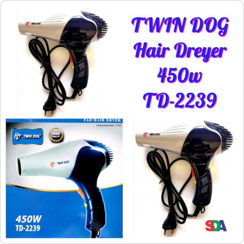 Hair dryer twin dog best sale