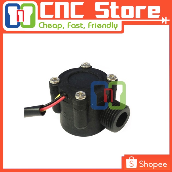 Jual [SEN-0045] YF-S201 WATER FLOW SENSOR METER 0.5 IN INCH | Shopee ...