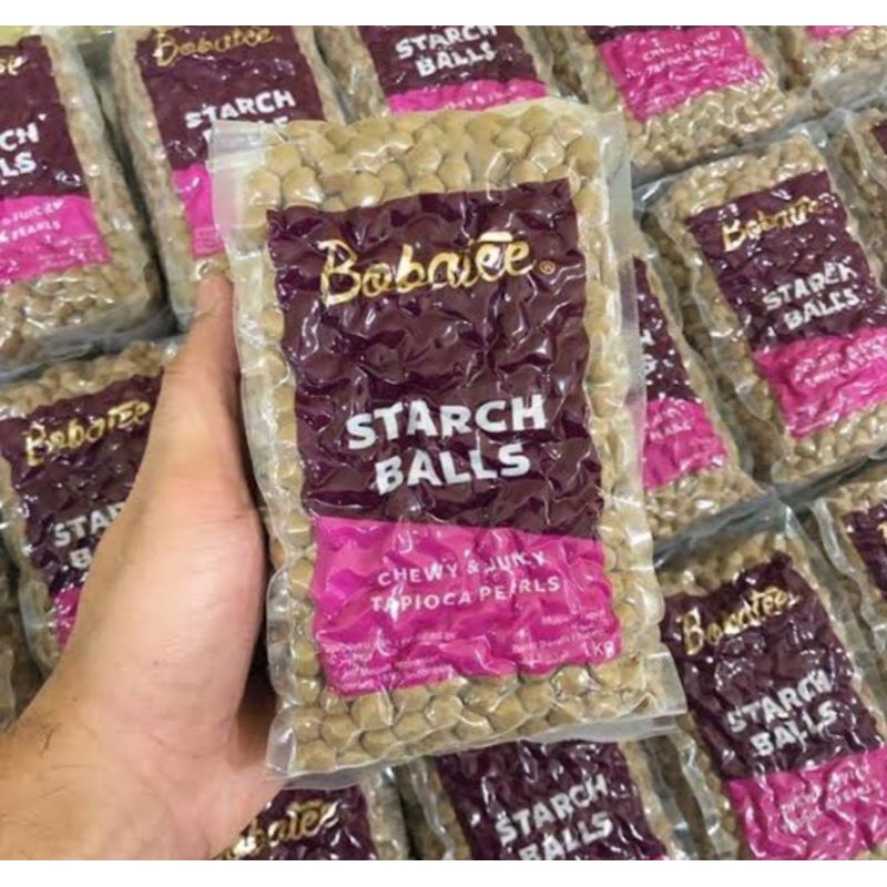 Jual BOBATEE TAPIOCA PEARL KEMASAN 1KG / TOPPING BOBA / BUBBLE DRINK