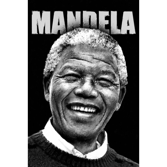 Jual POSTER DINDING NELSON MANDELA (BISA CUSTOM GAMBAR) | Shopee Indonesia