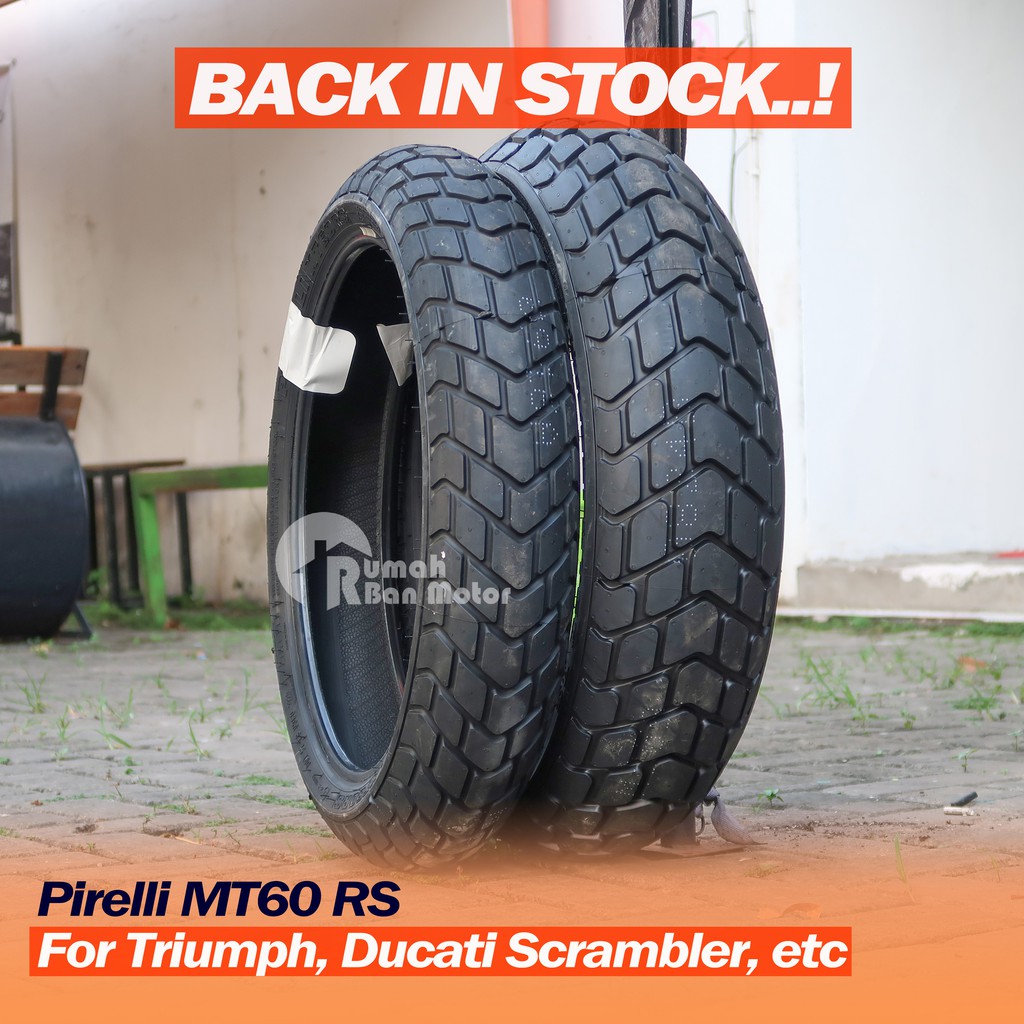 Jual PIRELLI MT60 RS 110/80-18 120/70-17 160/60-17 180/55-17 Ban Ducati ...