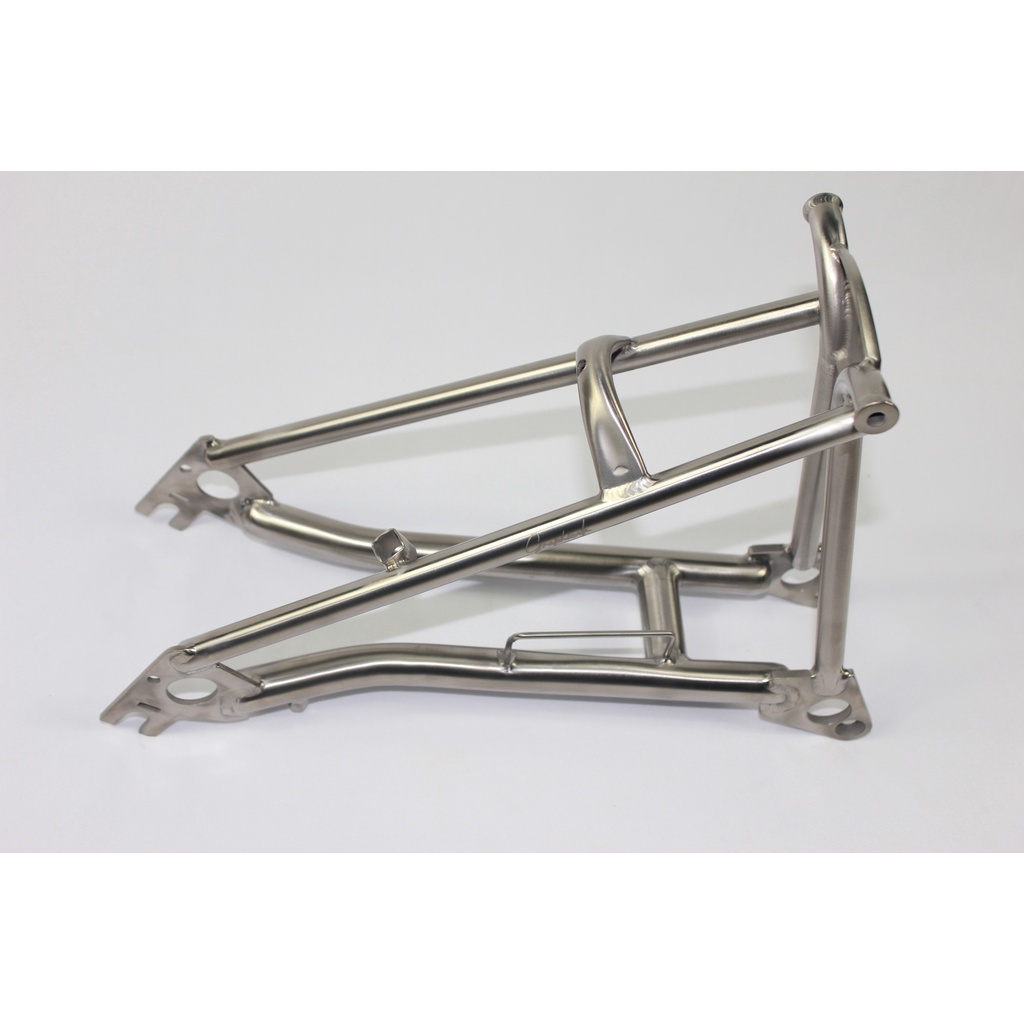Jual Graphic Titanium Rear Triangle Raw Titan Brompton | Shopee Indonesia