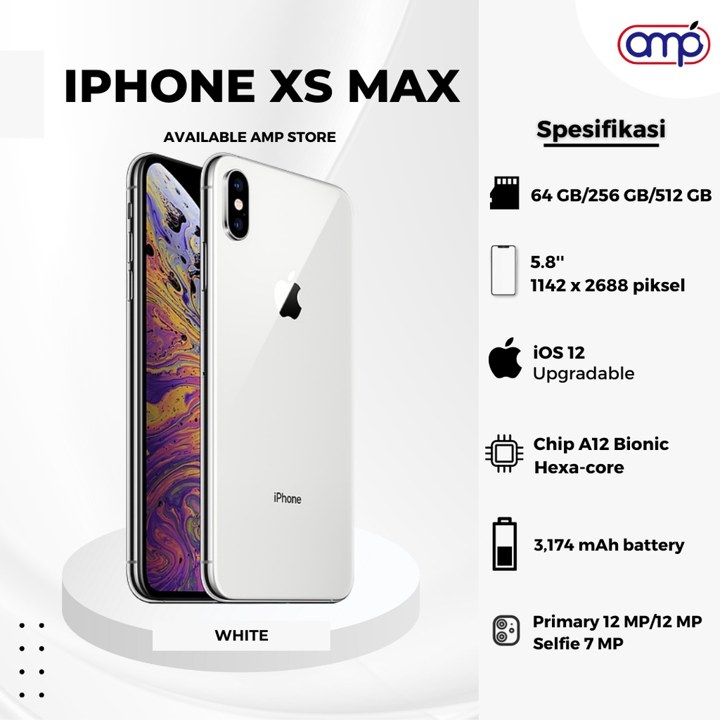 Spesifikasi Iphone Iphone Xs 512gb Ram 256gb Ram Hp Iphone Xs Max