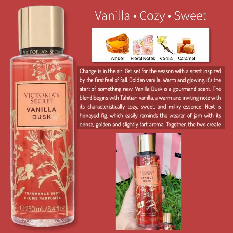 VICTORIA SECRET VS Body Mist /Fragrance Mist {SHIMMER NON SHIMMER} (BPOM  ORIGINAL 100%)